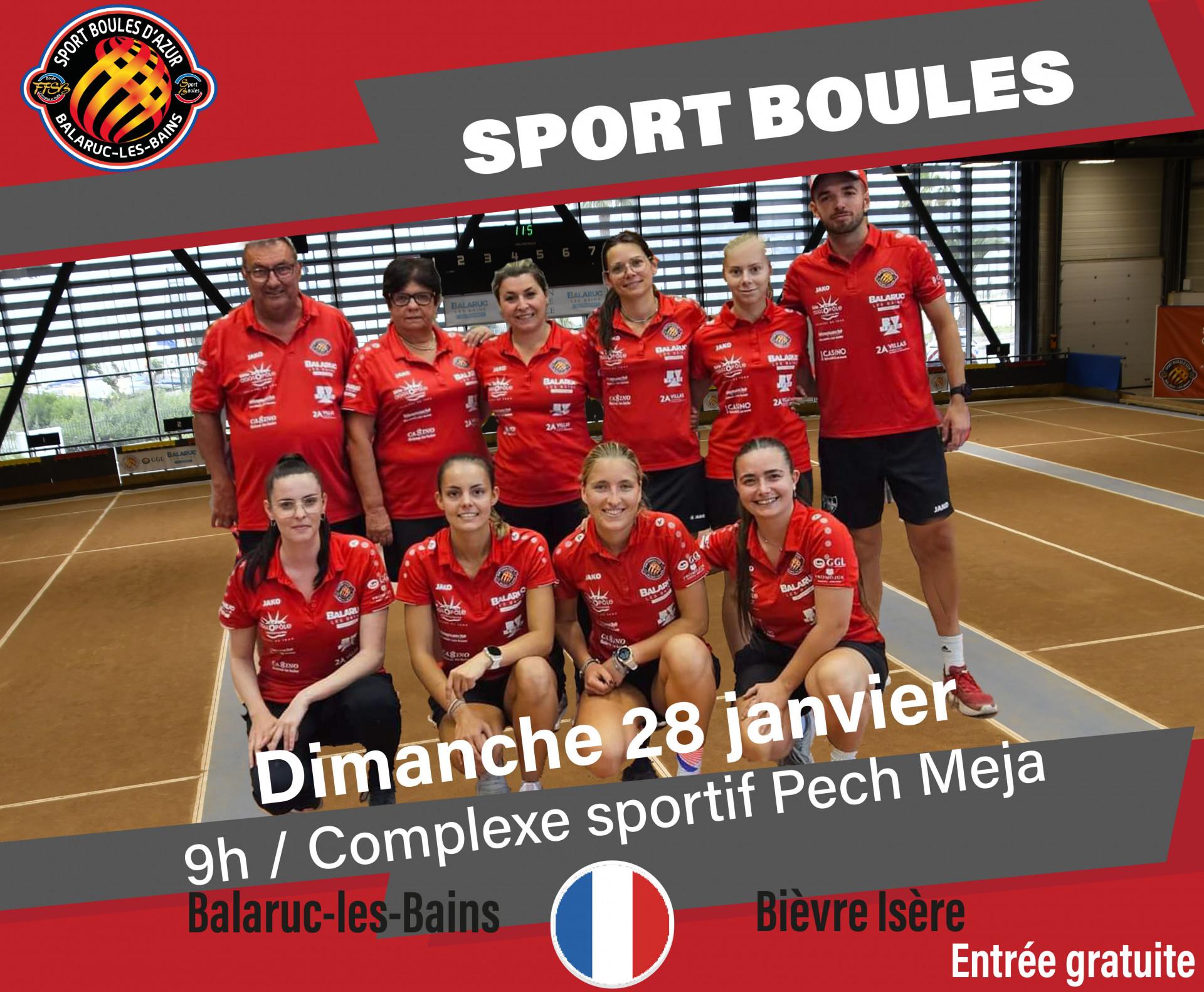 CHAMPIONNAT DE FRANCE SPORT BOULES ÉLITE 1